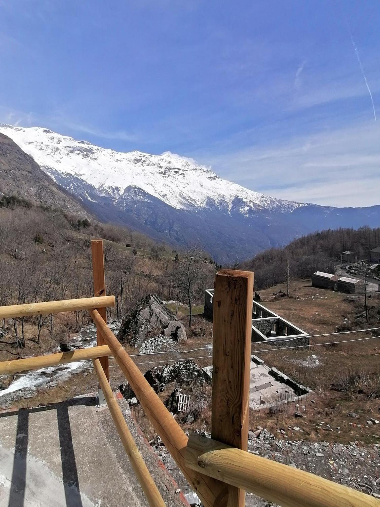 Ca Ad Me Pare Alloggio Con Terrazza Panoramica Moncenisio Buitenkant foto