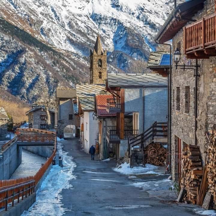 Ca Ad Me Pare Alloggio Con Terrazza Panoramica Moncenisio Buitenkant foto