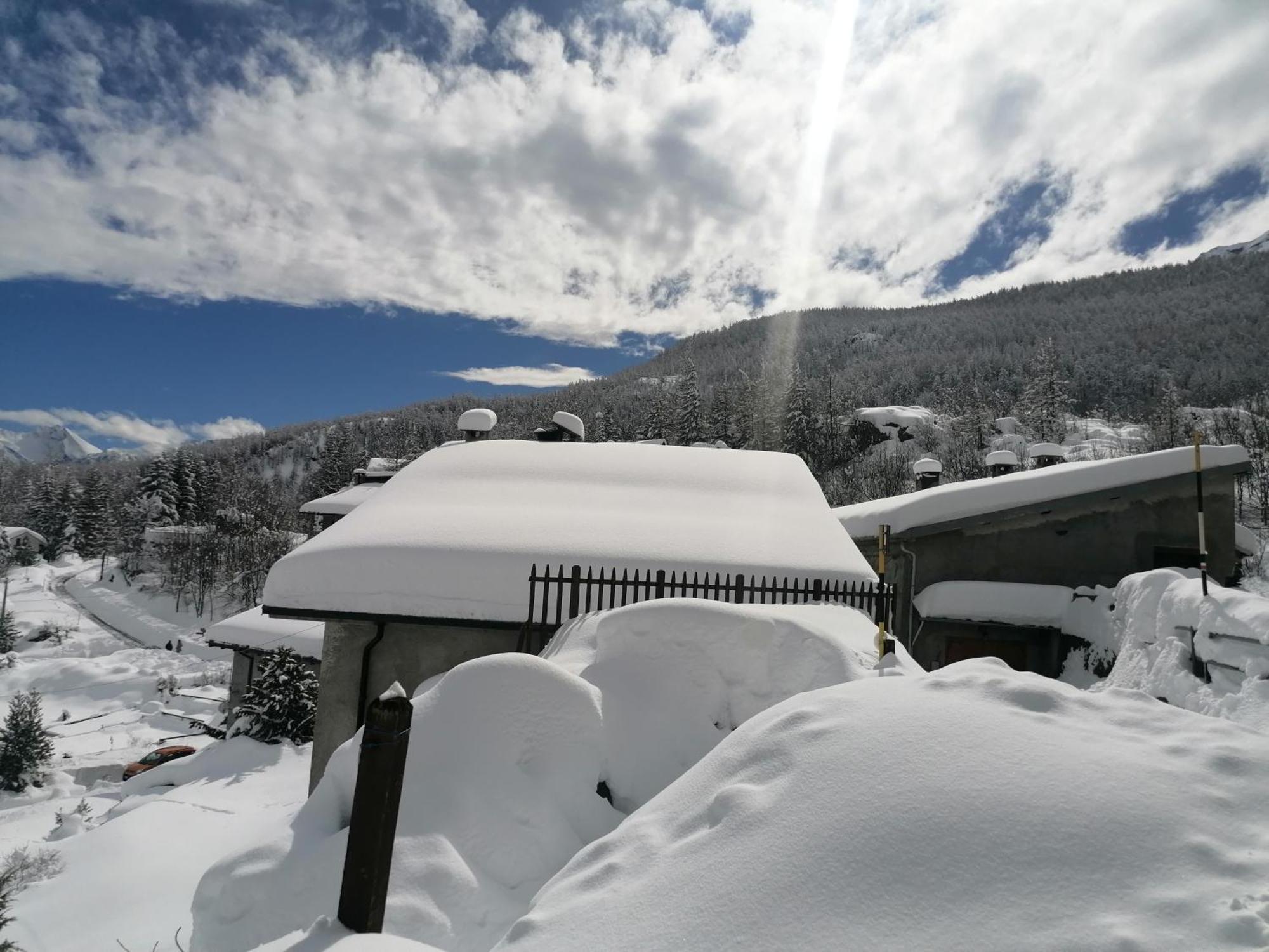 Ca Ad Me Pare Alloggio Con Terrazza Panoramica Moncenisio Buitenkant foto
